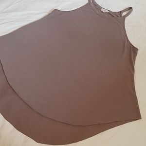 Sienna Sky flowy Taupe/Grey tank